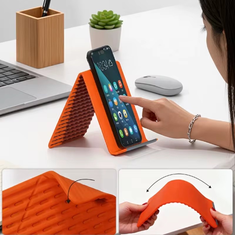 Office Furniture - Suporte de Telefone de Silicone Flexível