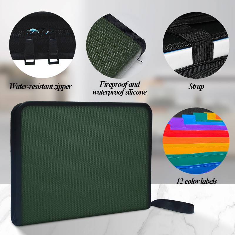 Pasta expansível resistente ao - Expandable Accordion File Folder 13 Pockets avaliação e preço