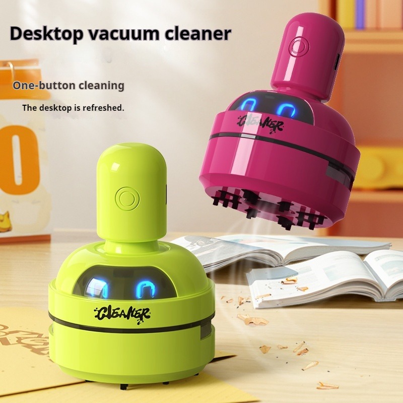 Aspirador de pó para limpeza d - Mini Desktop Vacuum Cleaner For Eraser Dust avaliação e preço