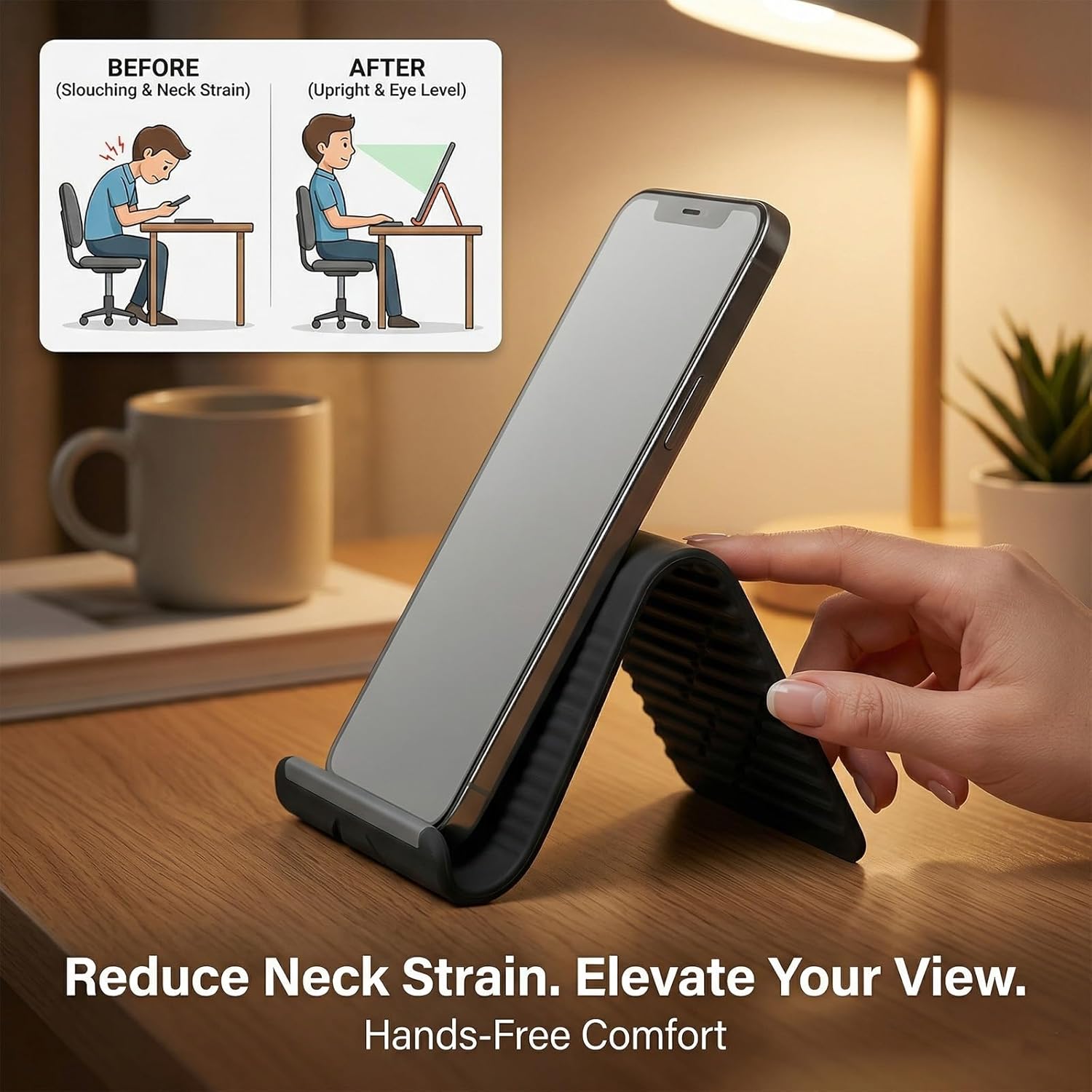 Suporte de Telefone de Silicon - Office Furniture avaliação e preço